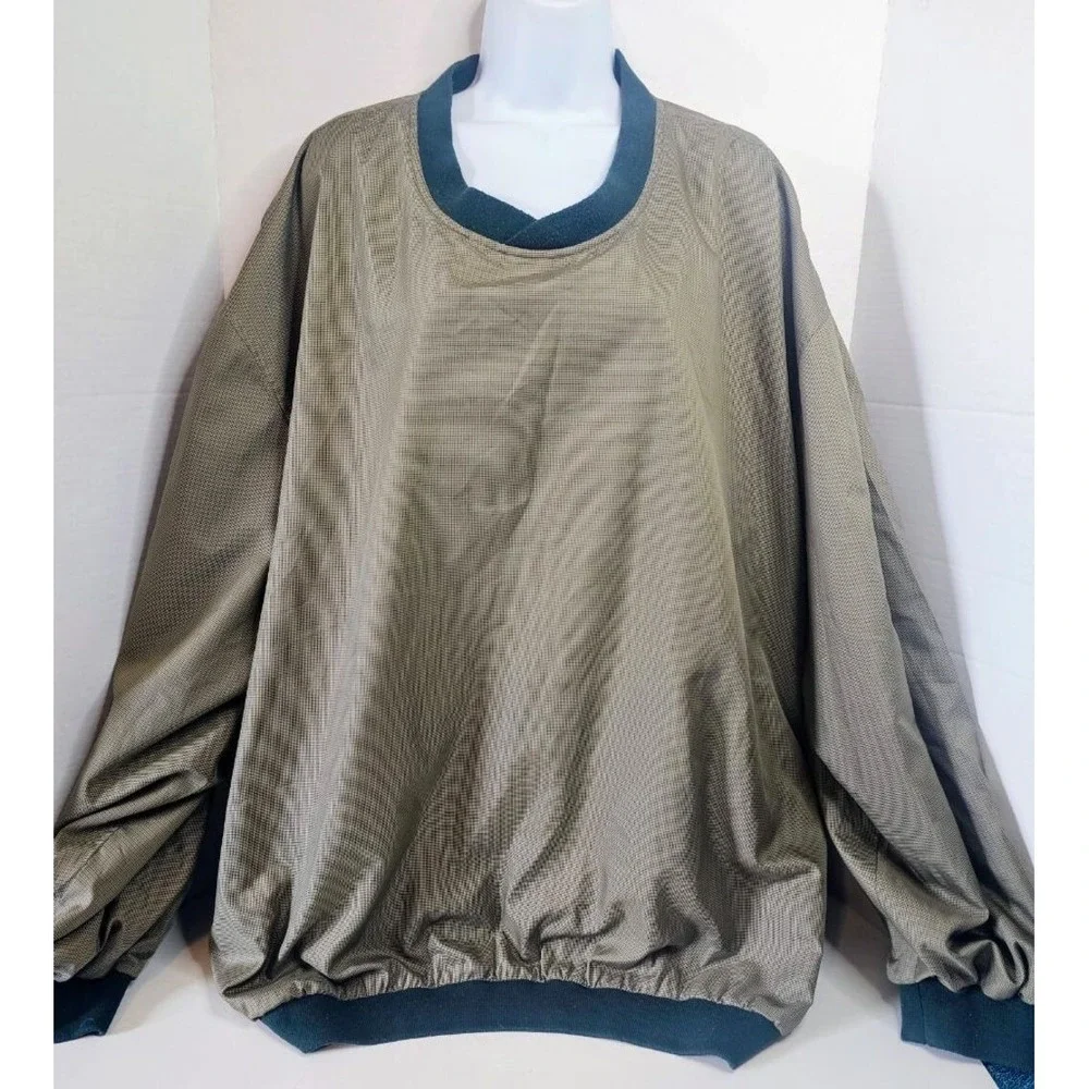 Brooks Brothers Country‎ Club Golf Pullover XXL Olive Green